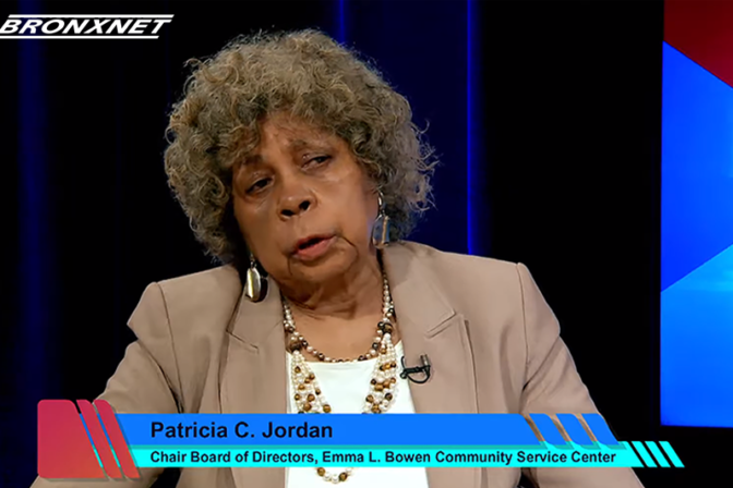 Patricia Jordan on Bronxnet TV