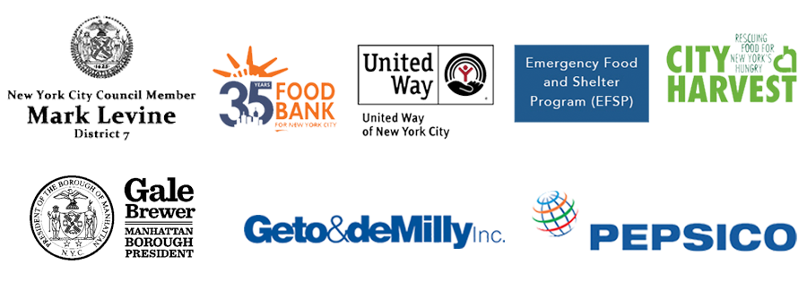 food pantry support orgs logos