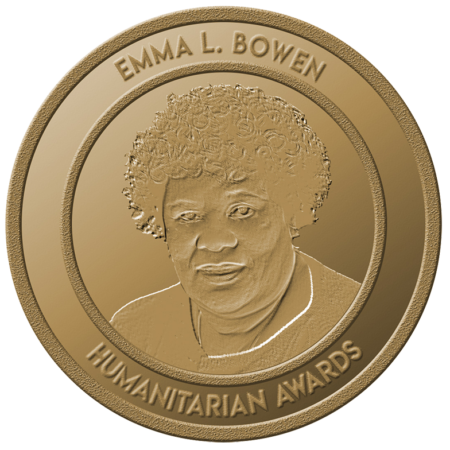 Humanitarian Awards medal Bowen Center Humanitarian Awards medal
