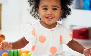 Early childhood outpatient services — young girl smiling
