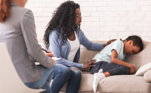 Early childhood outpatient services — mother in therapy with child