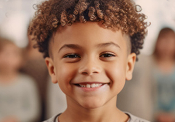 Children's Care Management -- child smiling