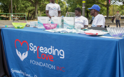 Spreading Love team at Bowen's 2025 Community Health Fair